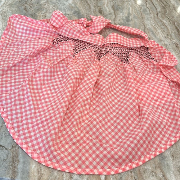 Vintage Hand-smocked Apron - Picture 3 of 5
